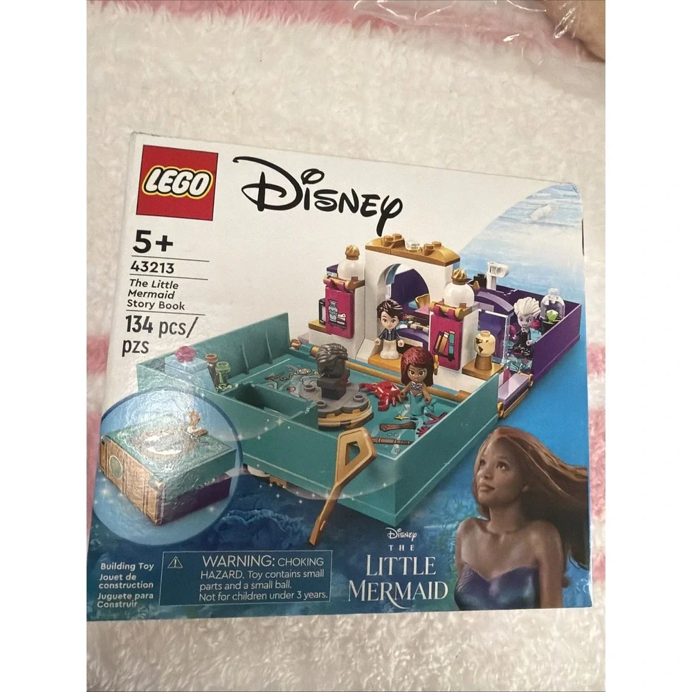 New LEGO® Disney The Little Mermaid Ariel Story Book Building Adventure Set